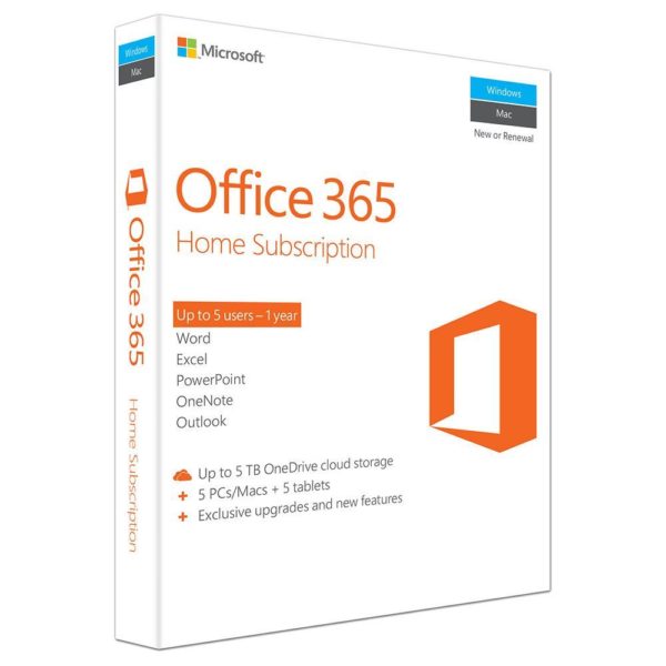 Microsoft 365 Personal English Subscr 1YR Africa Only Medialess P6 (QQ2-01028)