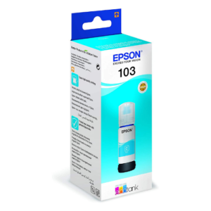 Epson 103 Eco Tank Cyan Ink Bottle 65ML – C13T00S24A