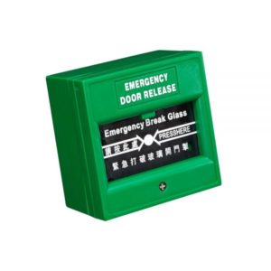 Hikvision DS-K7PEB Emergency Break Glass- Green