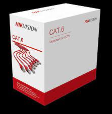 Hikvision DS-1LN6U-SC0 U/UTP Cat6 PVC 23 AWG Cable