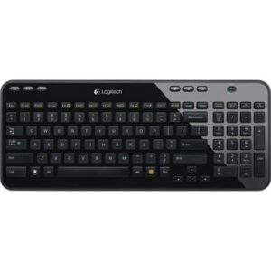 Logitech K360 Wireless Keyboard-Charcoal (LOGI K360 920-003080)