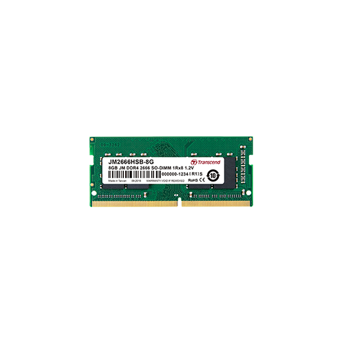 Transcend 8GB JetRam DDR4-2666 SO-DIMM Laptop RAM (JM2666HSG-8G)